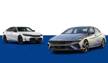 Hyundai Elantra Hybrid vs. Honda Civic RS | +9999 Aura Cars